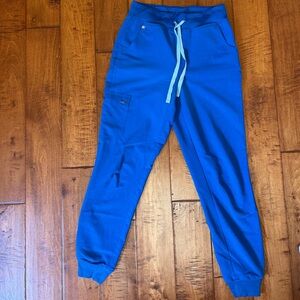 FIGS Royal Blue Zamora Jogger Scrub Pants